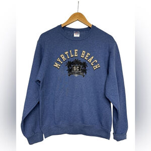 Myrtle Beach SC Souvenir Crewneck Sweatshirt Retro Y2K Unisex Small